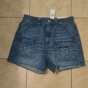 American Eagle Highest Rise 90s Boyfriend Shorts NWT Women's Size 4